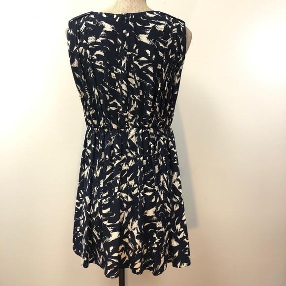 Silverdia navy blue patterned‎ dress - Picture 5 of 7
